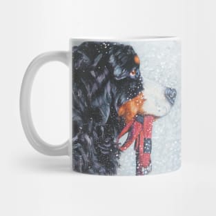 Bernese Mountain Dog Fine Art Painting Mug